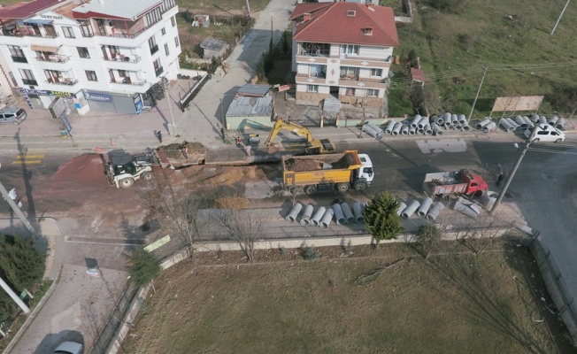 Yalova kent merkezinde alt yapı çalışmaları başladı