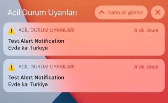 Türkiye'de bazı iPhone'lara acil durum uyarısı gönderildi