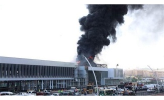 Ankara'da korkutan yangın